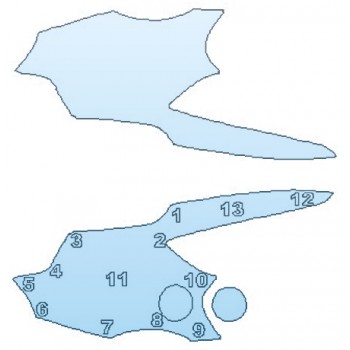 PAINT PROTECTION KIT - 2020 TOYOTA SUPRA LAUNCH EDITION FULL REAR QUARTERS (WRAPPED EDGES) - INVISIBLEMASK - 3M PAINT PROTECTION