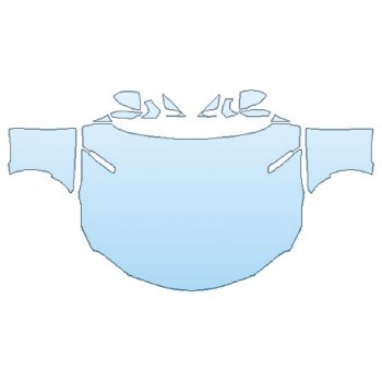 Precut PPF Kit – Clear Bra Paint Protection Film PAINT PROTECTION KIT - 2020 TOYOTA SUPRA PREMIUM HOOD (60 INCH WRAPPED EDGES) FENDERS MIRRORS) - INVISIBLEMASK - 3M PAINT PROTECTION