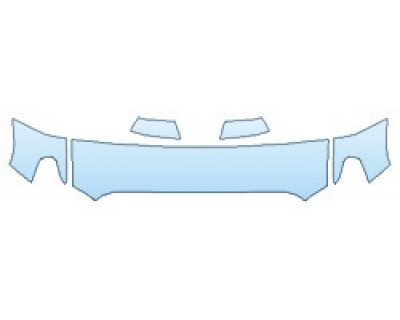 PAINT PROTECTION KIT - 2020 TOYOTA TUNDRA LIMITED HOOD (18 INCH) FENDERS - INVISIBLEMASK - 3M PAINT PROTECTION