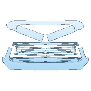 Precut PPF Kit – Clear Bra Paint Protection Film PAINT PROTECTION KIT - 2020 TOYOTA TUNDRA LIMITED GRILLE - INVISIBLEMASK - 3M PAINT PROTECTION