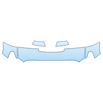 PAINT PROTECTION KIT - 2020 TOYOTA TUNDRA SR5 TRD SPORT HOOD (18 INCH) FENDERS - INVISIBLEMASK - 3M PAINT PROTECTION