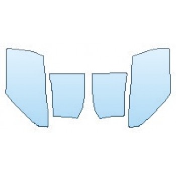 PAINT PROTECTION KIT - 2020 TOYOTA TUNDRA SR5 TRD SPORT SPLASH - INVISIBLEMASK - 3M PAINT PROTECTION