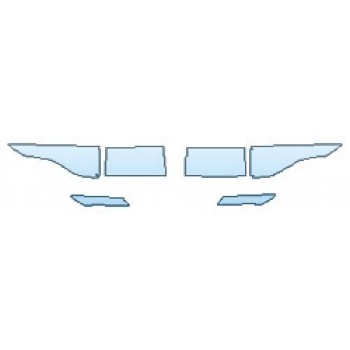 PAINT PROTECTION KIT - 2020 LAND ROVER DISCOVERY LANDMARK EDITION REAR BRAKE LIGHTS - PRECUT PPF CLEAR BRA WRAP