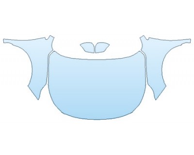 PAINT PROTECTION KIT - 2020 SUBARU LEGACY LIMITED XT FULL HOOD (WRAPPED EDGES) FENDERS MIRRORS - PRECUT PPF CLEAR BRA WRAP