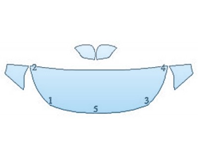 PAINT PROTECTION KIT - 2020 SUBARU LEGACY LIMITED XT HOOD (24 INCH) FENDERS MIRRORS - PRECUT PPF CLEAR BRA WRAP