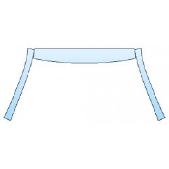 PAINT PROTECTION KIT - 2020 SUBARU LEGACY LIMITED XT ROOF A-PILLARS - PRECUT PPF CLEAR BRA WRAP