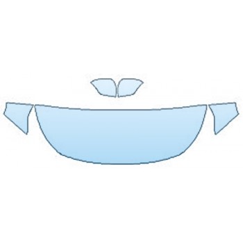 PAINT PROTECTION KIT - 2020 SUBARU LEGACY SPORT HOOD (24 INCH WRAPPED EDGES) FENDERS MIRRORS - PRECUT PPF CLEAR BRA WRAP