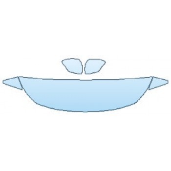 PAINT PROTECTION KIT - 2020 SUBARU OUTBACK PREMIUM HOOD (18 INCH WRAPPED EDGES) FENDERS MIRRORS - PRECUT PPF CLEAR BRA WRAP