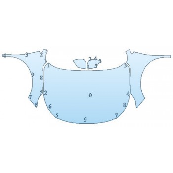 Precut PPF Kit – Clear Bra Paint Protection Film PAINT PROTECTION KIT - 2020 SUBARU OUTBACK TOURING FULL HOOD FENDERS MIRRORS - PRECUT PPF CLEAR BRA WRAP