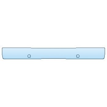 PAINT PROTECTION KIT - 2020 JEEP COMPASS UPLAND REAR BUMPER DECK WITH SENSORS - PRECUT PPF CLEAR BRA WRAP