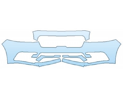 PAINT PROTECTION KIT - 2020 LINCOLN CONTINENTAL BLACK LABEL BUMPER - PRECUT PPF CLEAR BRA WRAP