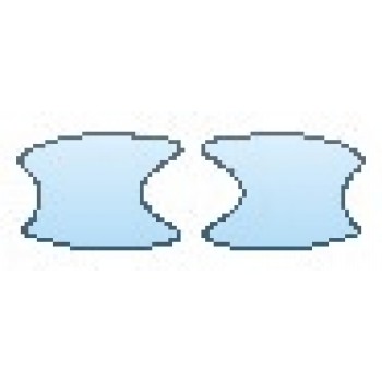 PAINT PROTECTION KIT - 2020 BMW 8 SERIES M8 M-COMPITION CONVERTIBLE DOOR CUPS - PRECUT PPF CLEAR BRA WRAP