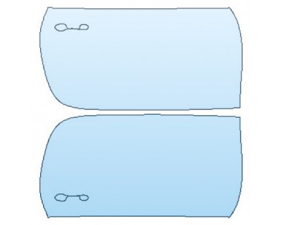 PAINT PROTECTION KIT - 2020 BMW 8 SERIES M8 M-COMPITION COUPE FULL DOORS - PRECUT PPF CLEAR BRA WRAP