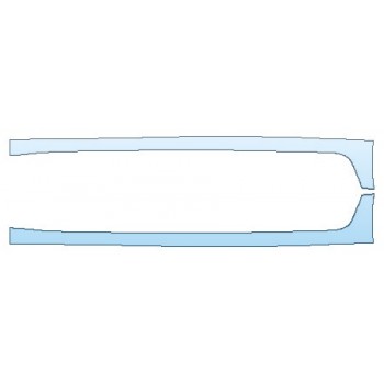 PAINT PROTECTION KIT - 2020 CHRYSLER PACIFICA TOURING ROCKERS - PRECUT PPF CLEAR BRA WRAP