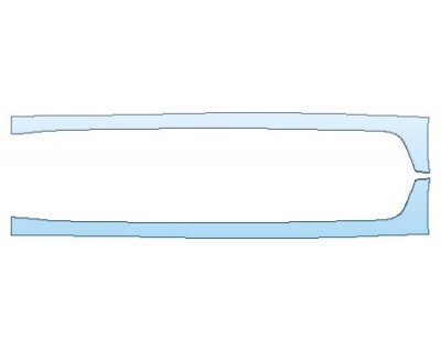 PAINT PROTECTION KIT - 2020 CHRYSLER PACIFICA TOURING ROCKERS - PRECUT PPF CLEAR BRA WRAP