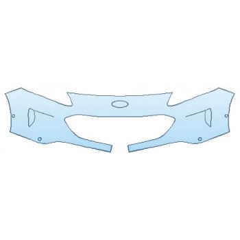 PAINT PROTECTION KIT - 2020 FORD ESCAPE TITANIUM BUMPER WITH SENSORS - PRECUT PPF CLEAR BRA WRAP