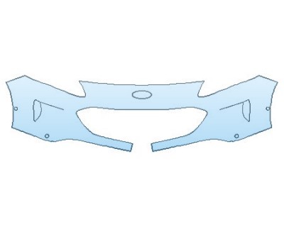PAINT PROTECTION KIT - 2020 FORD ESCAPE TITANIUM BUMPER WITH SENSORS - PRECUT PPF CLEAR BRA WRAP