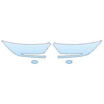 PAINT PROTECTION KIT - 2020 HONDA CR-V TOURING HEADLIGHTS FOG LIGHTS - PRECUT PPF CLEAR BRA WRAP
