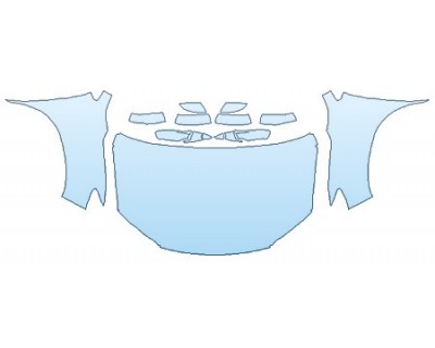 Precut PPF Kit – Clear Bra Paint Protection Film PAINT PROTECTION KIT - 2020 HONDA PILOT BLACK EDITION FULL HOOD (WRAPPED EDGES) FENDERS MIRRORS - PRECUT PPF CLEAR BRA WRAP