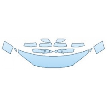 Precut PPF Kit – Clear Bra Paint Protection Film PAINT PROTECTION KIT - 2019 HONDA PILOT BLACK EDITION HOOD (18 INCH) FENDERS MIRRORS - PRECUT PPF CLEAR BRA WRAP