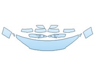 Precut PPF Kit – Clear Bra Paint Protection Film PAINT PROTECTION KIT - 2020 HONDA PILOT BLACK EDITION HOOD (18 INCH) FENDERS MIRRORS - PRECUT PPF CLEAR BRA WRAP