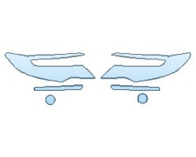 Precut PPF Kit – Clear Bra Paint Protection Film PAINT PROTECTION KIT - 2020 HONDA PILOT BLACK EDITION HEADLIGHTS FOG LIGHTS - PRECUT PPF CLEAR BRA WRAP