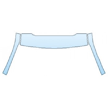 PAINT PROTECTION KIT - 2019 HONDA PILOT BLACK EDITION ROOF WITH SUNROOF A-PILLARS - PRECUT PPF CLEAR BRA WRAP