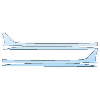 PAINT PROTECTION KIT - 2020 HYUNDAI SONATA LIMITED1 ROCKERS - PRECUT PPF CLEAR BRA WRAP