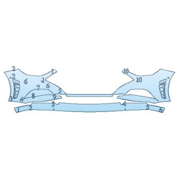 2020 HYUNDAI SONATA SEL Bumper