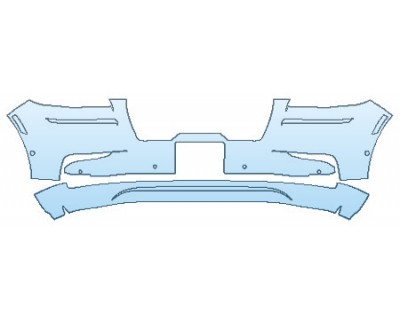PAINT PROTECTION KIT - 2020 LINCOLN AVIATOR RESERVE BUMPER - PRECUT PPF CLEAR BRA WRAP