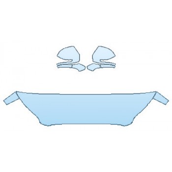 Precut PPF Kit – Clear Bra Paint Protection Film PAINT PROTECTION KIT - 2020 LINCOLN AVIATOR STANDARD HOOD (18 INCH WRAPPED EDGES) FENDERS MIRRORS - PRECUT PPF CLEAR BRA WRAP