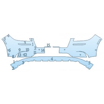 2020 LINCOLN CORSAIR RESERVE Bumper (Split)