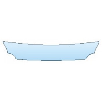 PAINT PROTECTION KIT - 2020 LINCOLN CORSAIR RESERVE REAR BUMPER DECK - PRECUT PPF CLEAR BRA WRAP