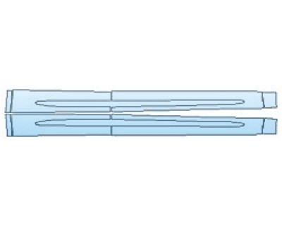 PAINT PROTECTION KIT - 2020 LINCOLN CORSAIR STANDARD DOORS - PRECUT PPF CLEAR BRA WRAP