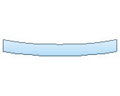 PAINT PROTECTION KIT - 2020 LINCOLN NAUTILUS BLACK LABEL REAR BUMPER DECK - PRECUT PPF CLEAR BRA WRAP