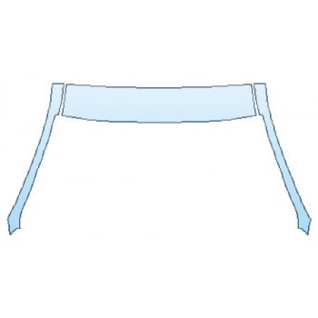 Precut PPF Kit – Clear Bra Paint Protection Film PAINT PROTECTION KIT - 2020 LINCOLN NAUTILUS BLACK LABEL ROOF A-PILLARS - PRECUT PPF CLEAR BRA WRAP