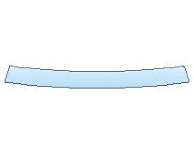 PAINT PROTECTION KIT - 2020 TOYOTA HIGHLANDER L REAR BUMPER DECK - PRECUT PPF CLEAR BRA WRAP