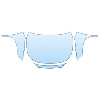 Precut PPF Kit – Clear Bra Paint Protection Film PAINT PROTECTION KIT - 2020 TOYOTA HIGHLANDER PLATINUM FULL HOOD (WRAPPED EDGES) FENDERS - PRECUT PPF CLEAR BRA WRAP