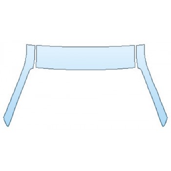 Precut PPF Kit – Clear Bra Paint Protection Film PAINT PROTECTION KIT - 2020 TOYOTA HIGHLANDER XLE ROOF A-PILLARS - PRECUT PPF CLEAR BRA WRAP