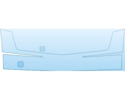 PAINT PROTECTION KIT - 2004 CADILLAC SRX TOP BUMPER KIT - PRECUT PPF CLEAR BRA WRAP