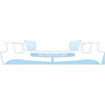 PAINT PROTECTION KIT - 2005 CADILLAC SRX BASE LOWER BUMPER KIT - PRECUT PPF CLEAR BRA WRAP