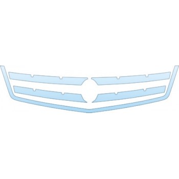 PAINT PROTECTION KIT - 2007 CADILLAC SRX SPORT GRILLE(SPORT) KIT - PRECUT PPF CLEAR BRA WRAP