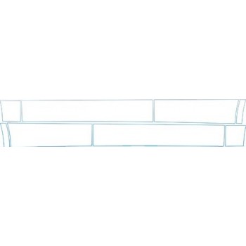 PAINT PROTECTION KIT - 2007 CADILLAC SRX SPORT ROCKERS DOORS(SPORT) KIT - PRECUT PPF CLEAR BRA WRAP