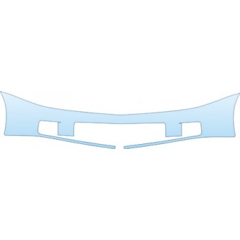 PAINT PROTECTION KIT - 2007 CADILLAC XLR-V V BUMPER KIT - PRECUT PPF CLEAR BRA WRAP