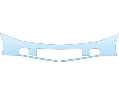 PAINT PROTECTION KIT - 2005 CADILLAC XLR V BUMPER KIT - PRECUT PPF CLEAR BRA WRAP