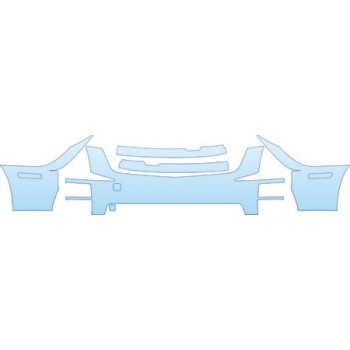 PAINT PROTECTION KIT - 2006 CADILLAC STS BASE BUMPER KIT - PRECUT PPF CLEAR BRA WRAP