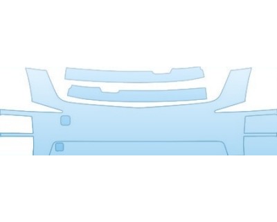 PAINT PROTECTION KIT - 2006 CADILLAC STS BASE BUMPER KIT - PRECUT PPF CLEAR BRA WRAP