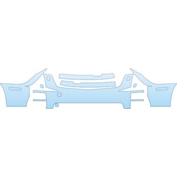 2005 CADILLAC STS BASE  Bumper (with Washers) Kit