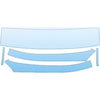 PAINT PROTECTION KIT - 2010 CADILLAC STS BASE  ROOF A-PILLAR KIT - PRECUT PPF CLEAR BRA WRAP