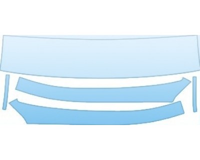 PAINT PROTECTION KIT - 2006 CADILLAC STS BASE ROOF A-PILLAR KIT - PRECUT PPF CLEAR BRA WRAP